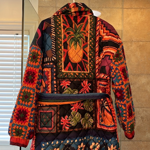 Farm Rio Quilted Coat - Picture 5 of 7